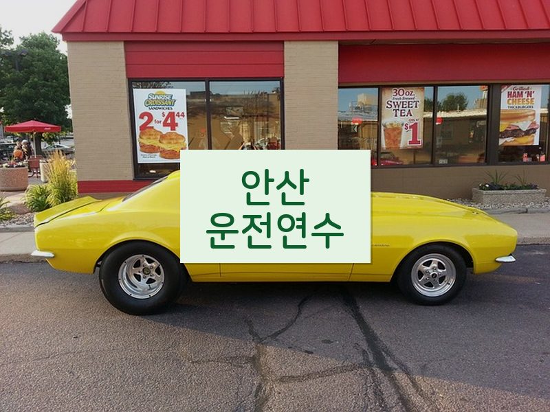 안산운전연수 후기