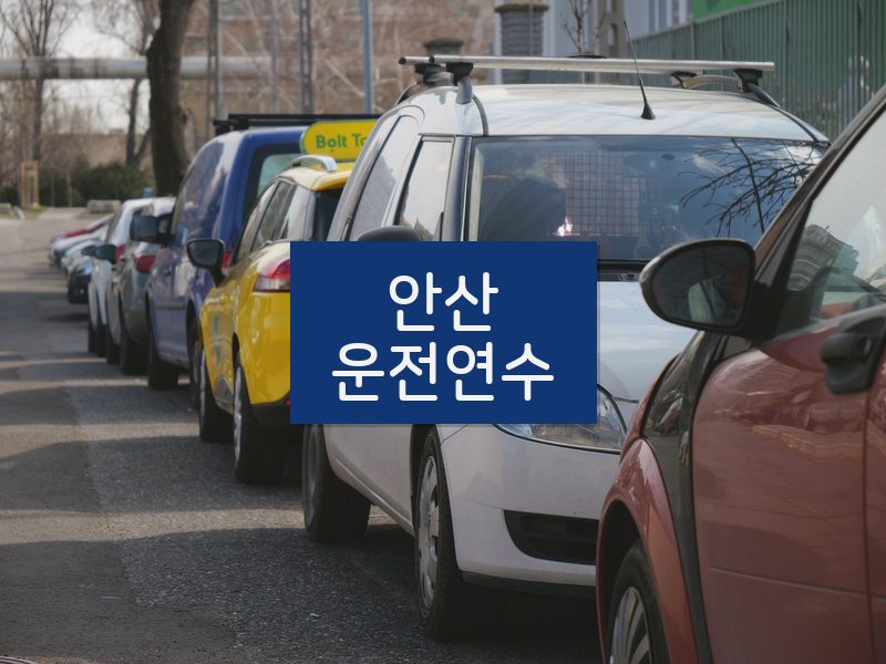 안산운전연수 후기