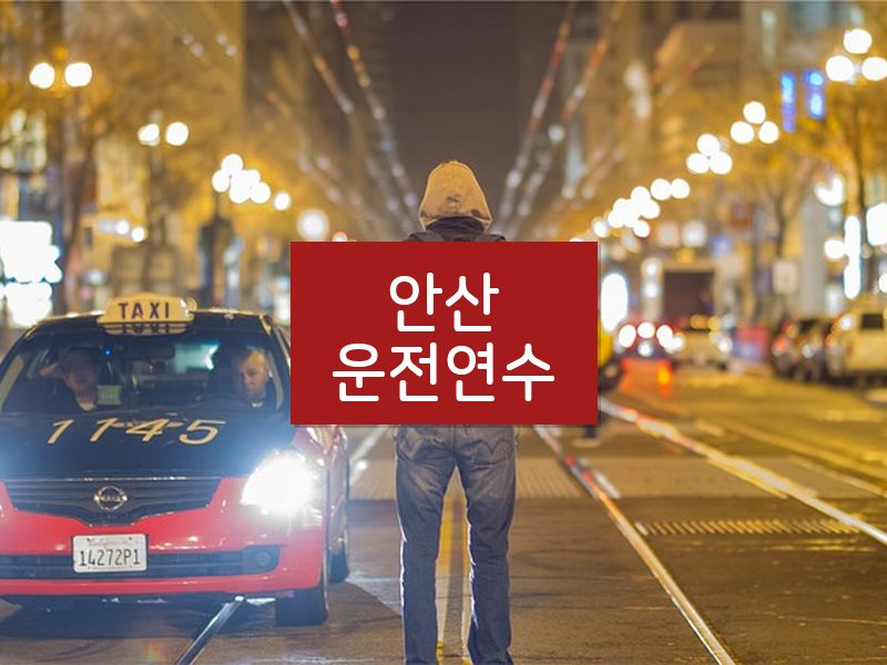 안산운전연수 후기