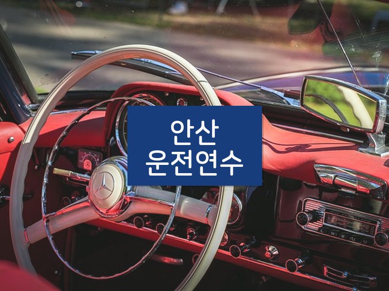 안산운전연수 후기