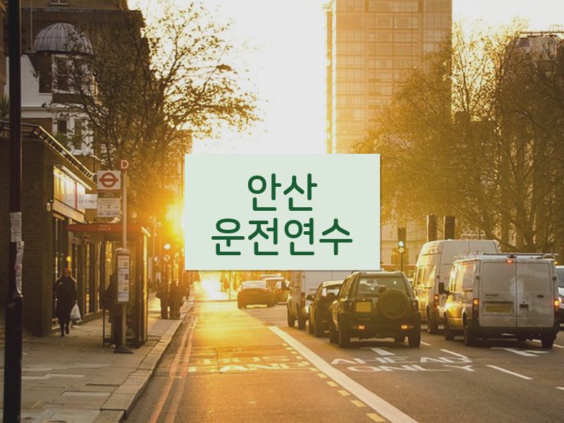 안산운전연수 후기