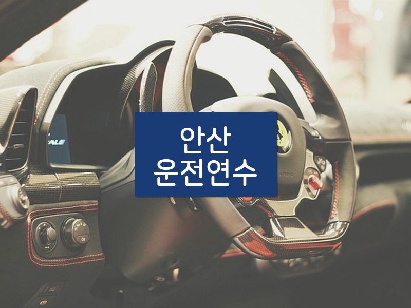 안산운전연수 후기