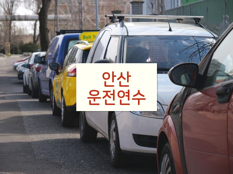 안산운전연수 후기