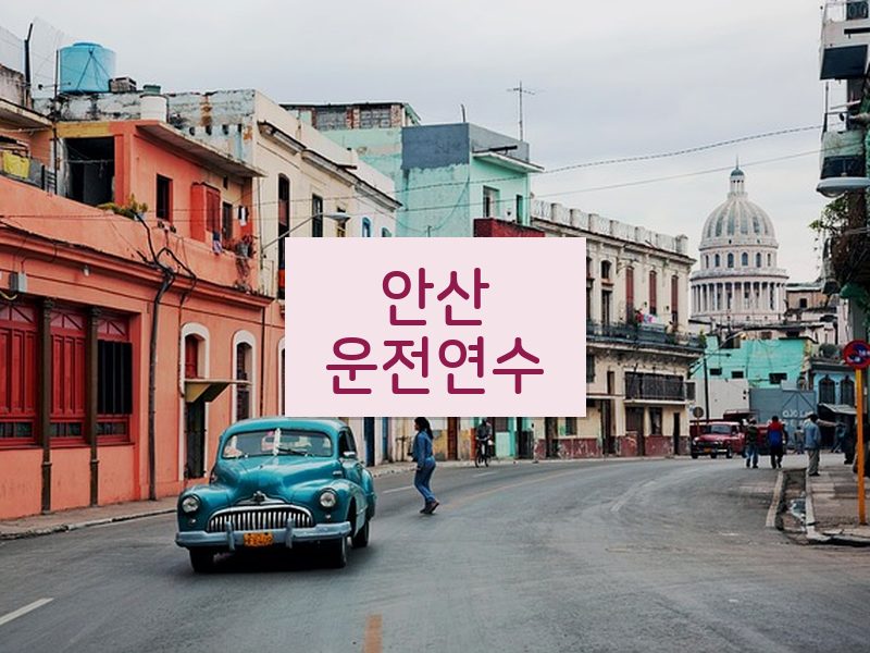 안산운전연수 후기