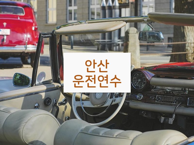 안산운전연수 후기