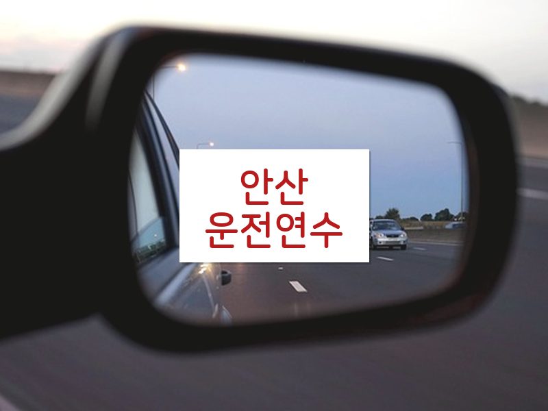 안산운전연수 후기
