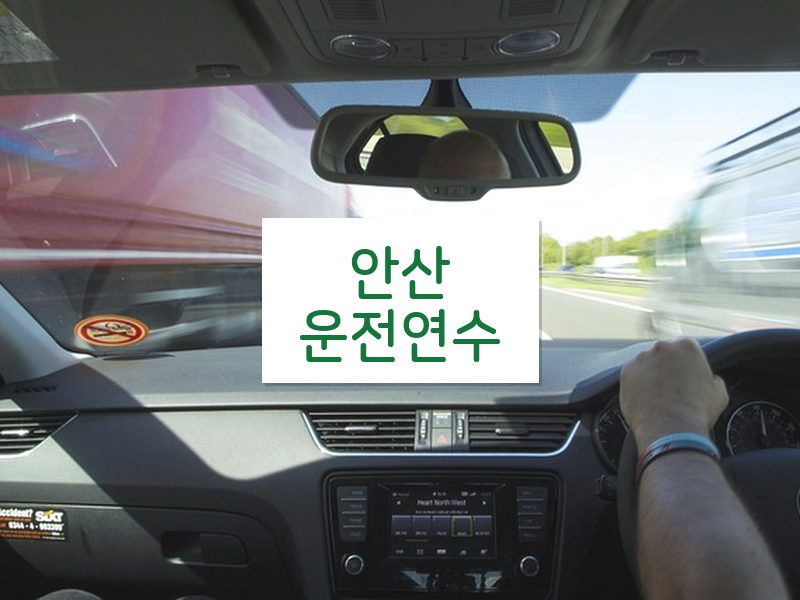 안산운전연수 후기