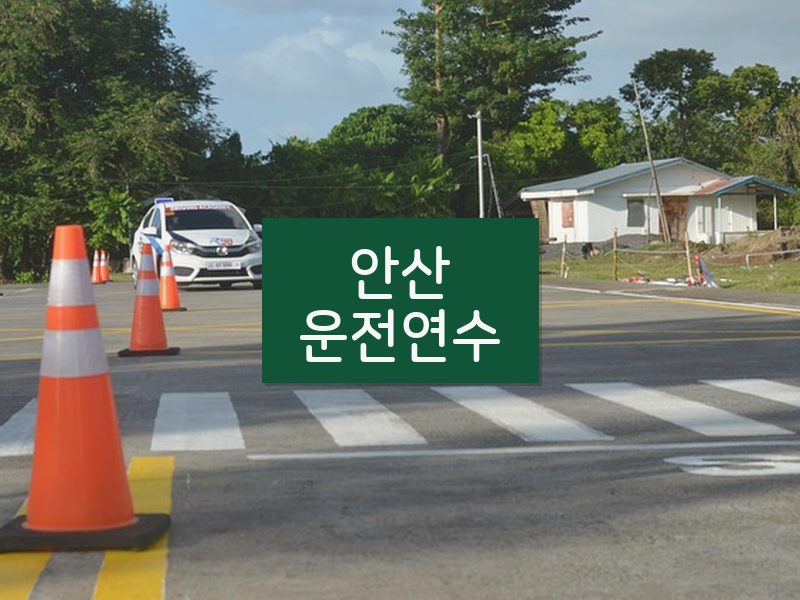 안산운전연수 후기