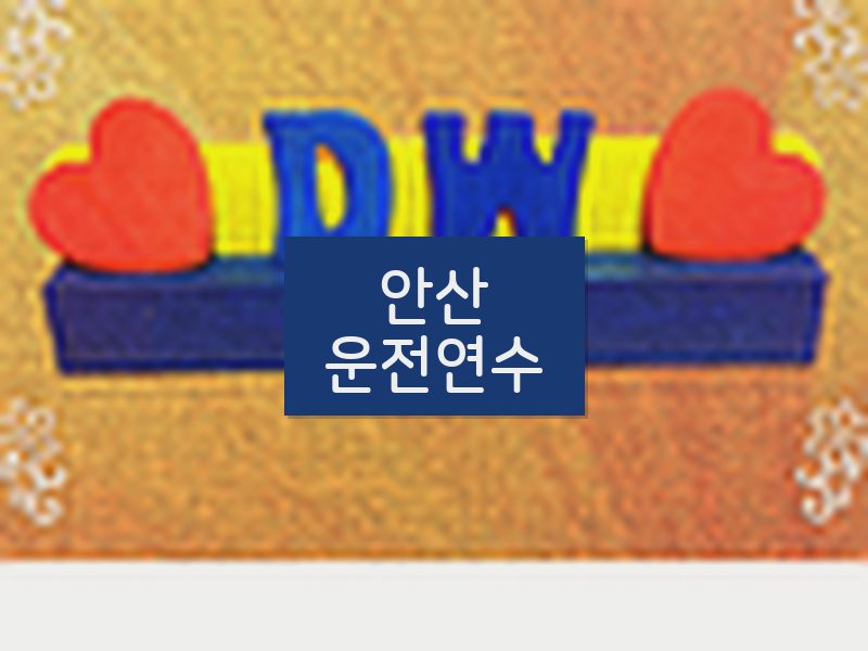 안산운전연수 후기