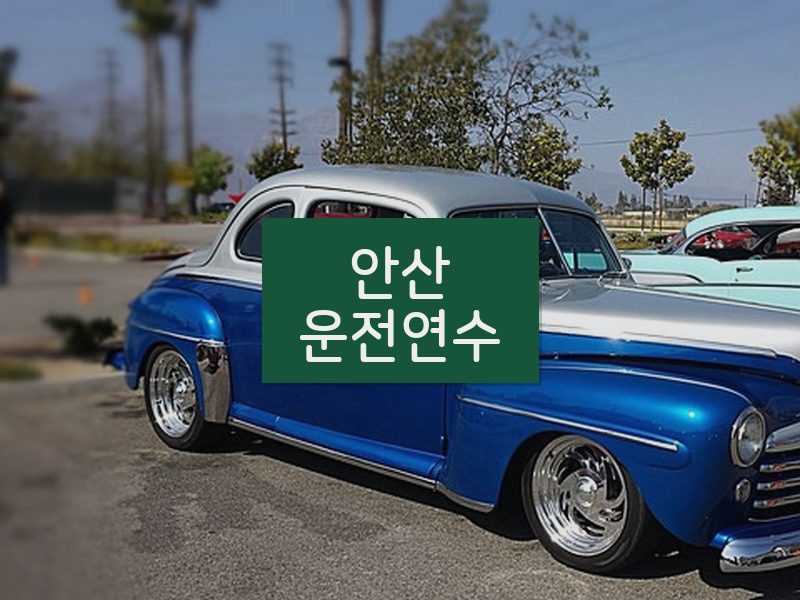 안산운전연수 후기