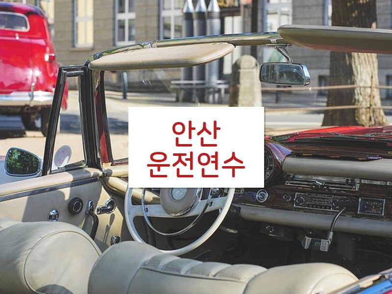 안산운전연수 후기