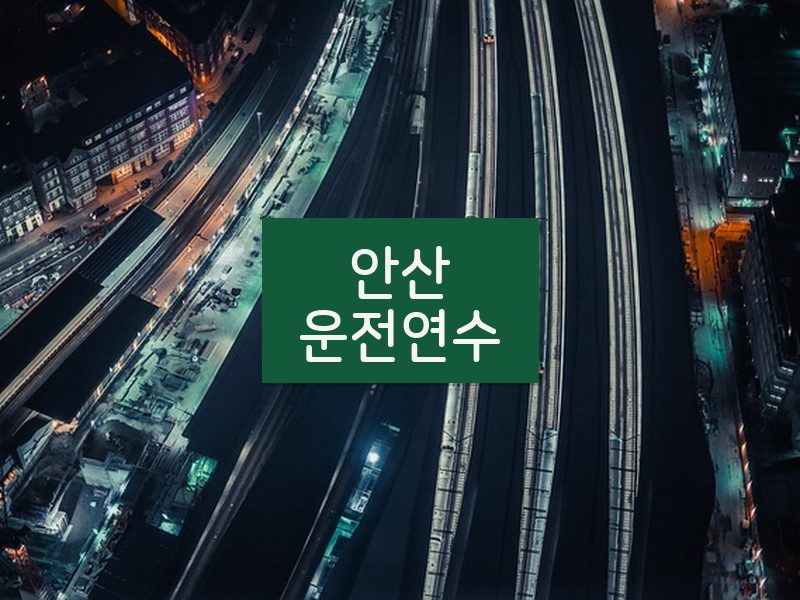 안산운전연수 후기