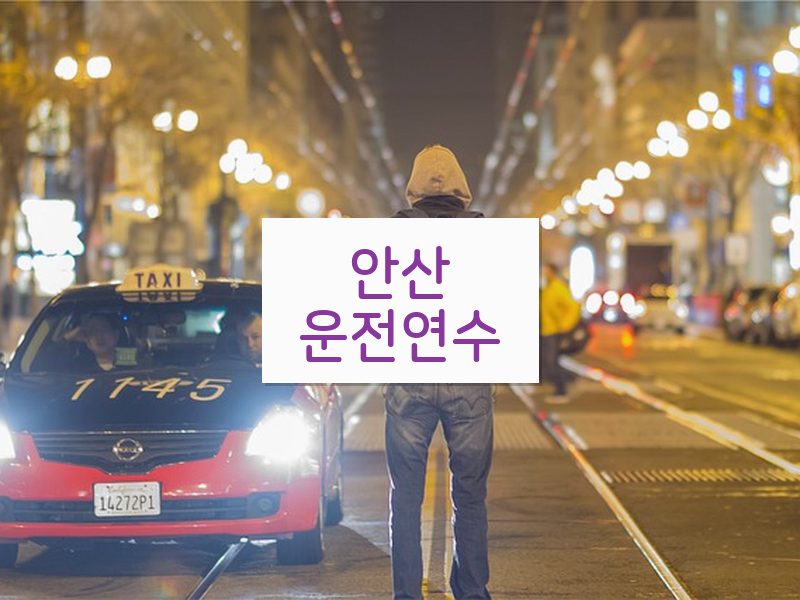 안산운전연수 후기