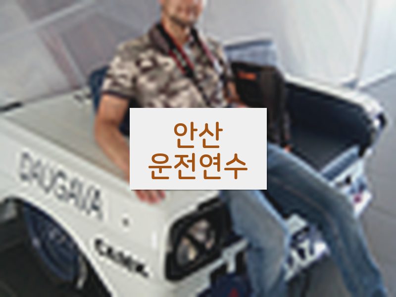 안산운전연수 후기