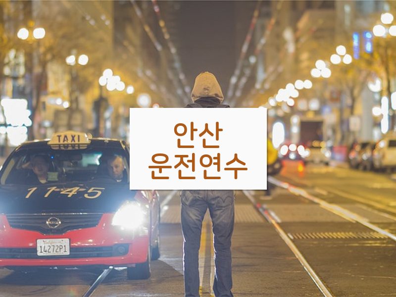 안산운전연수 후기