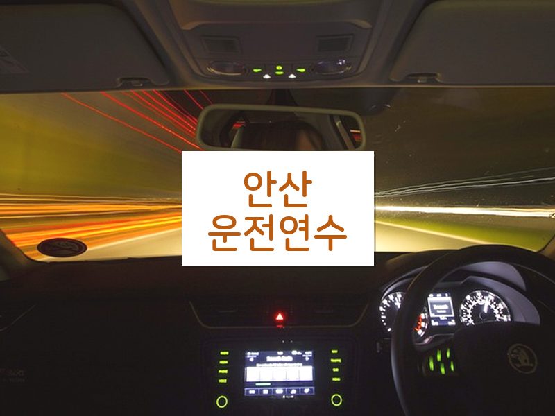 안산운전연수 후기