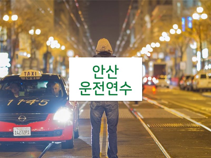 안산운전연수 후기