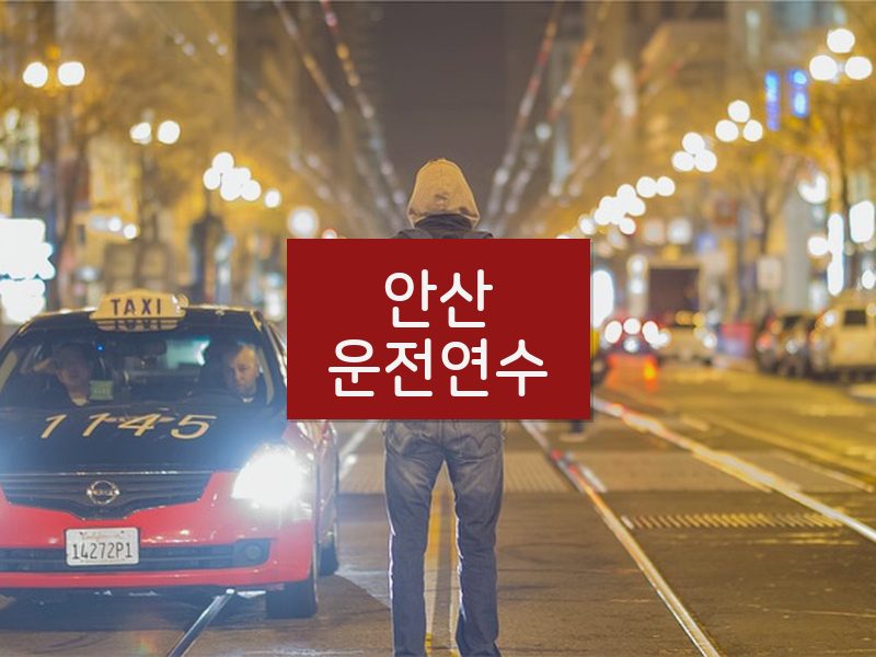 안산운전연수 후기