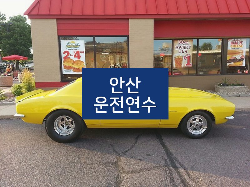 안산운전연수 후기