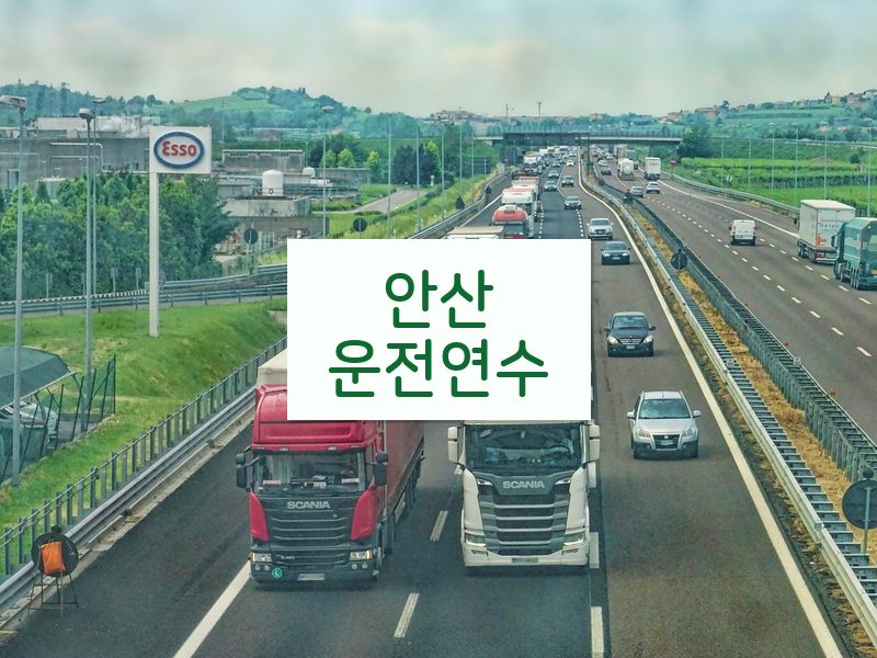 안산운전연수 후기