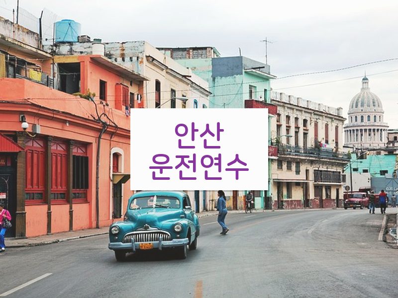 안산운전연수 후기