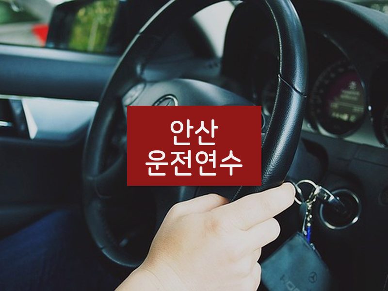 안산운전연수 후기