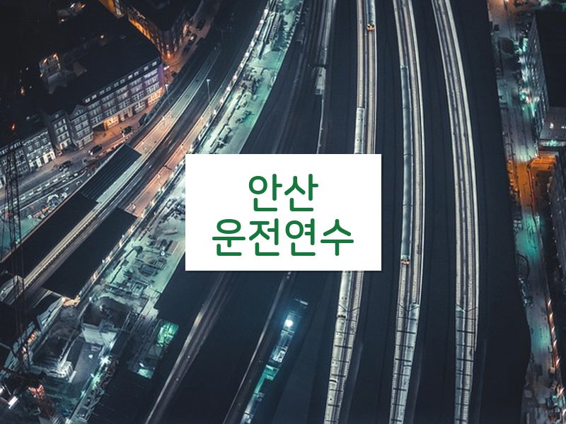 안산운전연수 후기