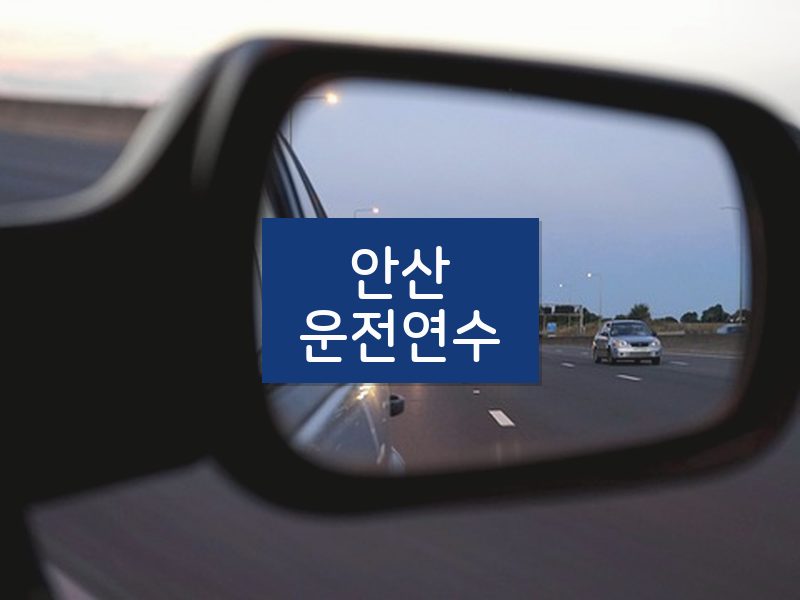 안산운전연수 후기