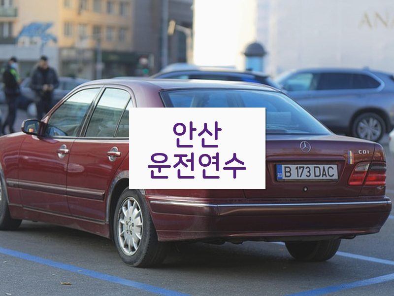 안산운전연수 후기
