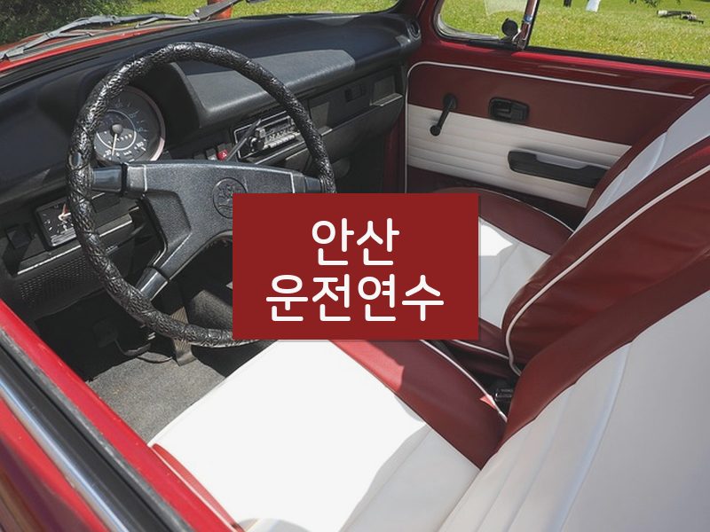 안산운전연수 후기