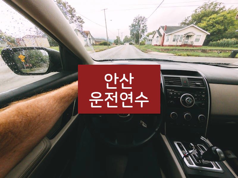 안산운전연수 후기