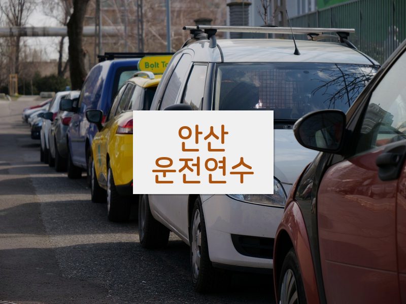 안산운전연수 후기
