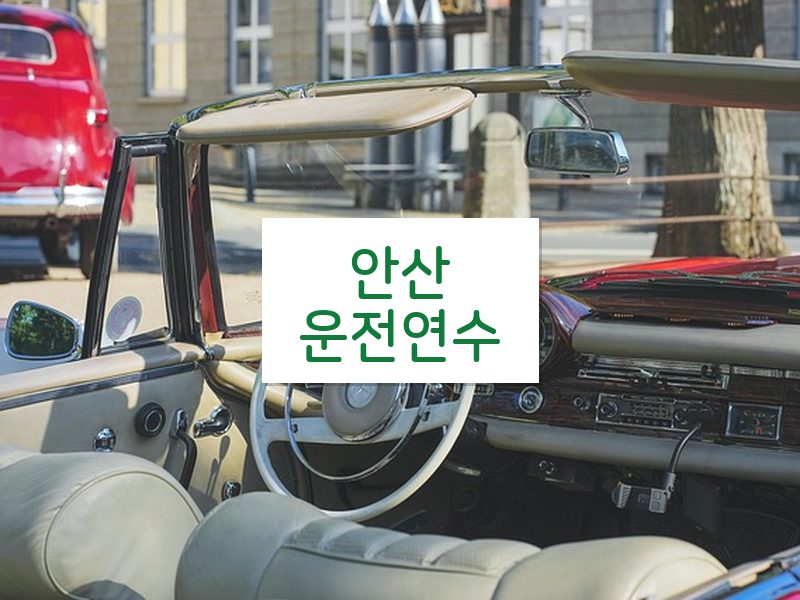안산운전연수 후기