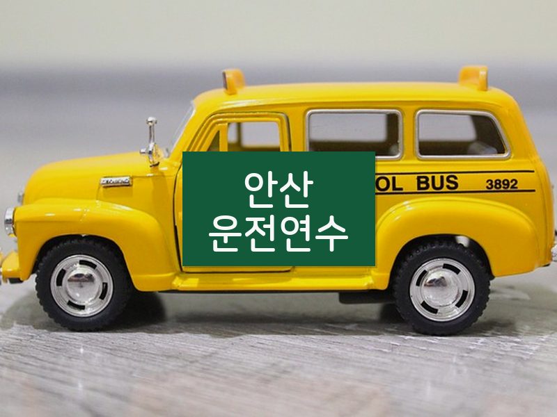 안산운전연수 후기