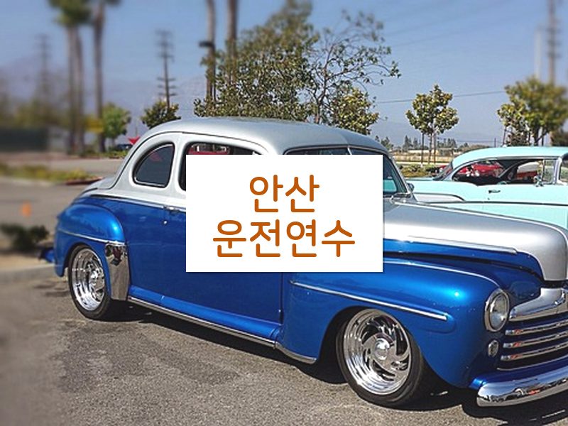 안산운전연수 후기