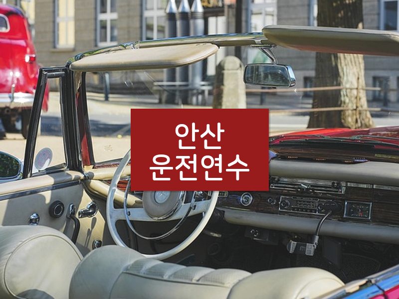 안산운전연수 후기