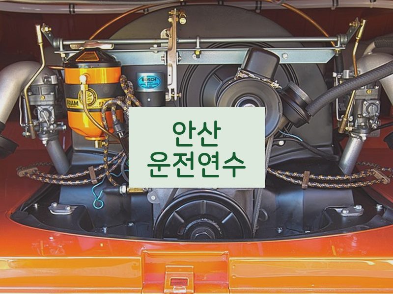 안산운전연수 후기