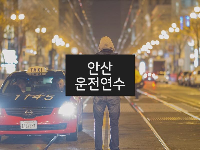 안산운전연수 후기