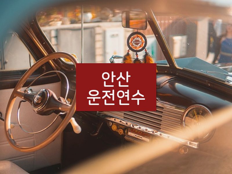 안산운전연수 후기