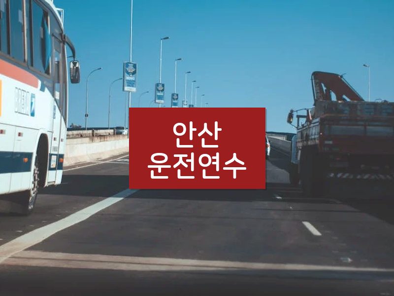 안산운전연수 후기