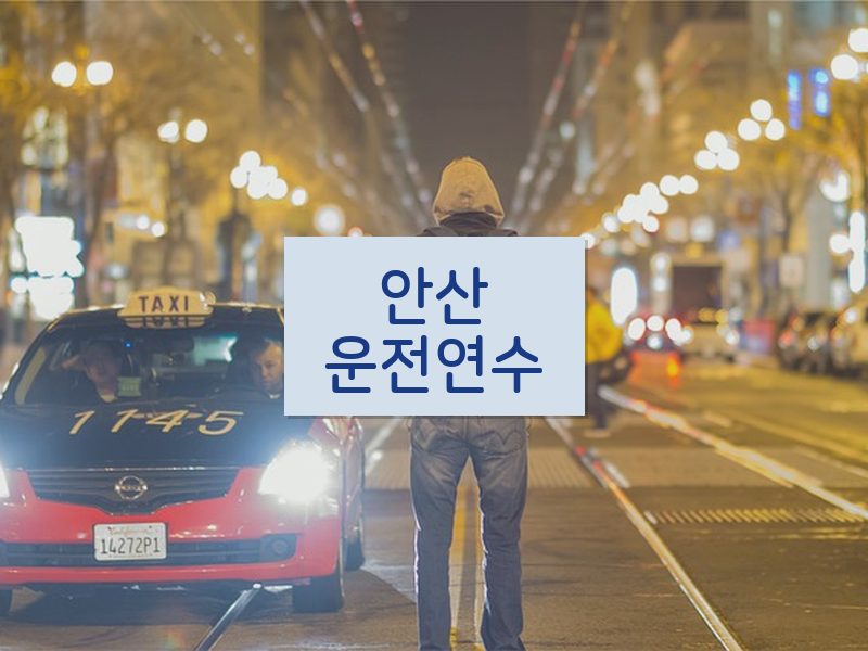 안산운전연수 후기