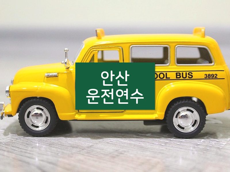 안산운전연수 후기