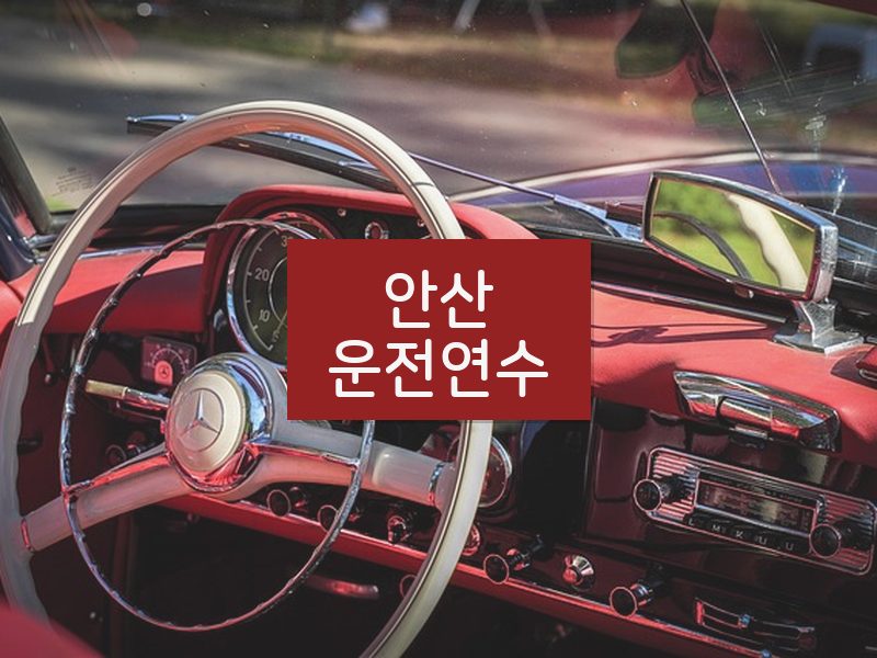 안산운전연수 후기
