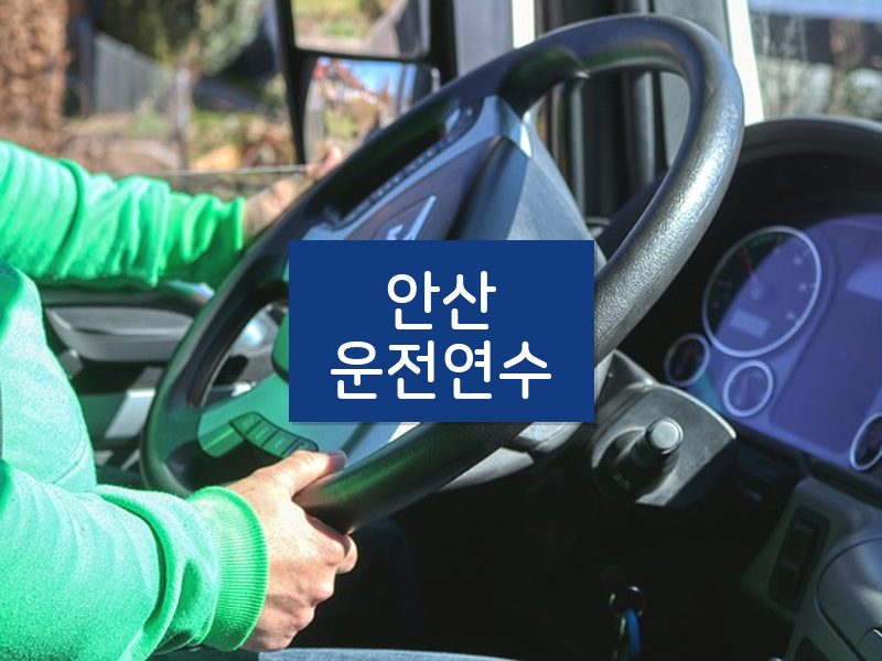 안산운전연수 후기