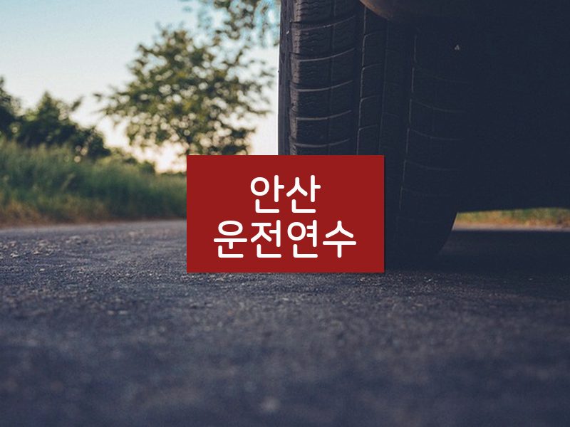 안산운전연수 후기