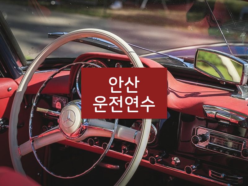 안산운전연수 후기