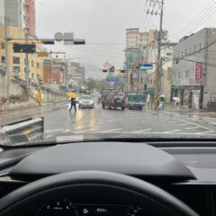 주차 연습 끝! 드라이버 변신